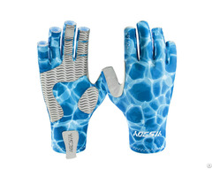 Custom Made Sun Protective Fishing Sports Gloves