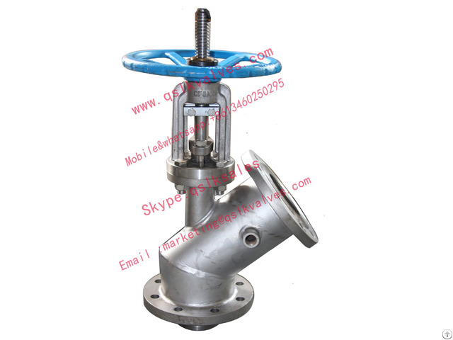 Stainless Steel Steam Jacketing Type Tank Valve