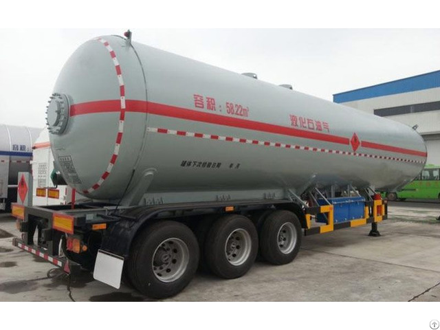 Lpg Semi Trailer