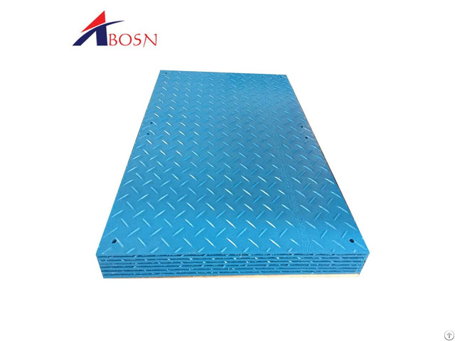 Pe Uhmw Plastic Hot Sell High Impact Resistance Muddy Road Access Mobile Ground Mats