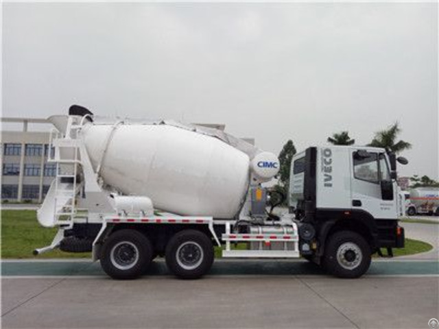 Iveco Hongyan Chassis Vietnam 7cbm Diesel Fuel Type Concrete Mixer Truck