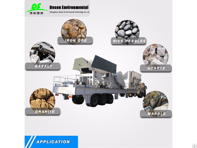 Mobile Crusher Mechanical Equipment