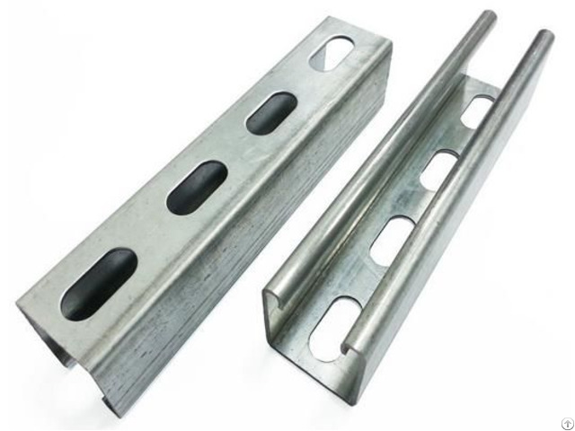Galvanized Slotted Support Channel