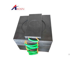 Easily Handled Colourful Unbreakable Uhmwpe Crane Outrigger Pads