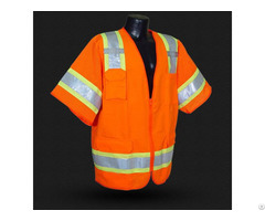China High Visibility Reflective Vest For Safety Wear Manufacturer