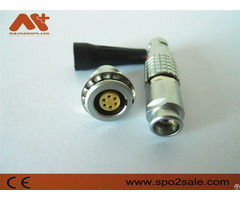 B Series 6 Pins Metal Circular Push Pull Connector Compatible Lemo Fgg Plug