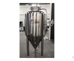 30l 50l Conical Beer Fermenter Fermentation Tank Sus 304 For Home Brewing