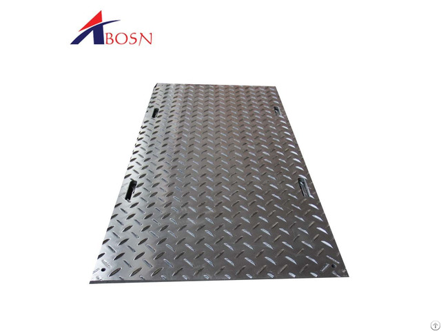 Strong Stable Crane Durable Hot Sell Pe Uhmw Plastic Mobile Ground Mats