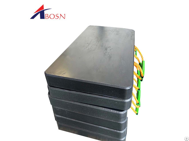 Heavy Loading Durable Customized Hdpe Plastic Crane Truck Outrigger Pad