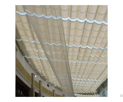 Tensile Retractable Skylight Shade Assemble System