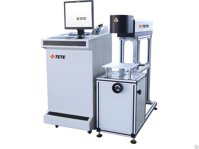 Co2 Laser Marking Machine Marker Cutting System For Cardboard Polycarbonate Tete M10