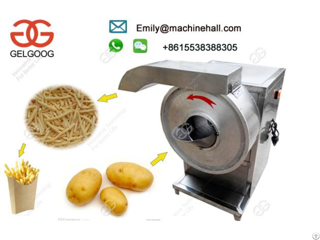 Potato French Fires Cutting Machine