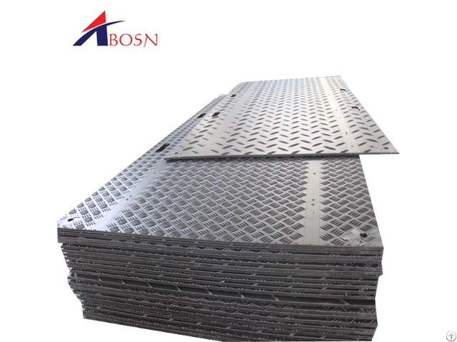 Portable Temporary Construction Access Sidewalk Pavement Ground Protection Mat