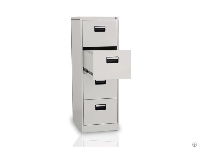 Metal 4 Drawer Lateral Safe File Cabinet