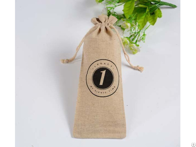 Linen Drawstring Gift Bag