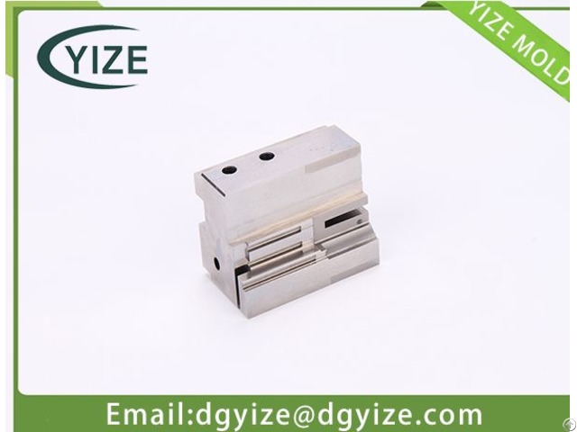 Micro Motor Plastic Mould Parts Round Tip Inserts For Connector