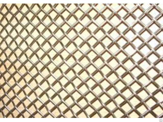 Stainless Steel Crimped Wire Mesh Description