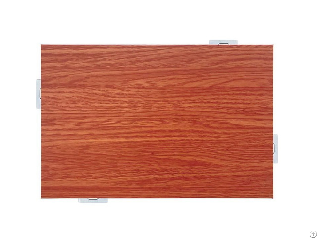 Wood Color Solid Aluminum Panel