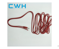 Red Audio Cable Stereo Wire Harness And Assembly