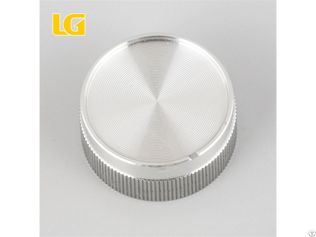 Iso9001 Oem China Factory 40mm Safe Aluminum White Volume Knob For Car Audio