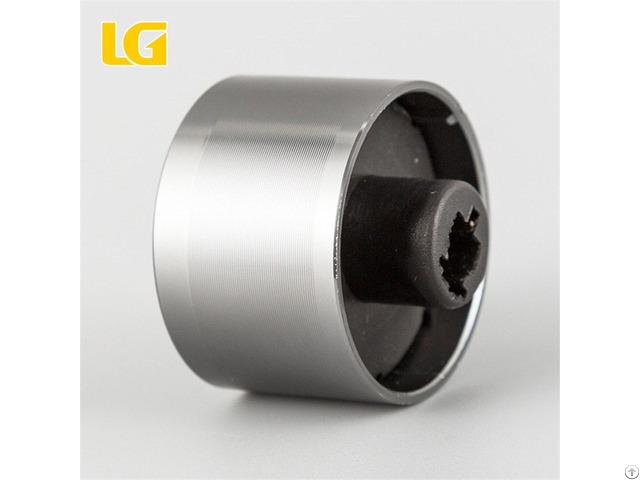 High Quality Single Iron Gray Metal Knobs Used For Gas Cooker