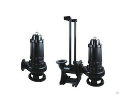Submersible Large Flow Channel Blockless Solids Handling Pump