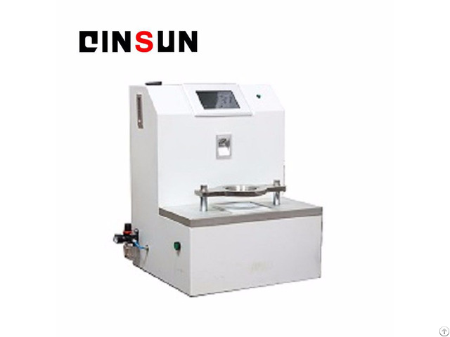 Hydrostatic Head Tester With Pneumatic Sample Press