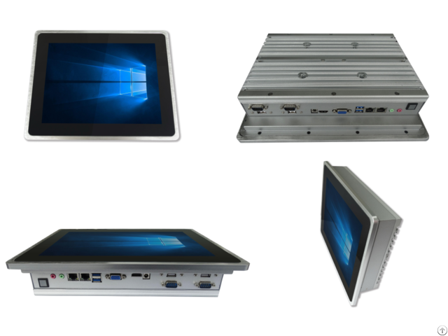 Intel Celeron Soc Processors J1900 Fanless 12 Inch Rugged Capacitive Touch Panel Pc