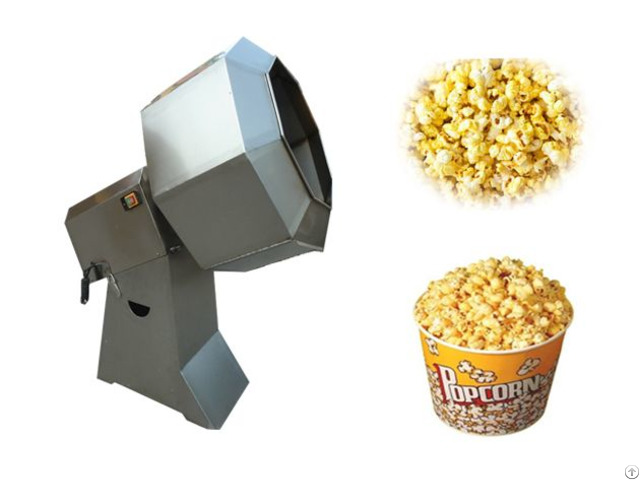 Octagonal Popcorn Seasoning Machine For Sale