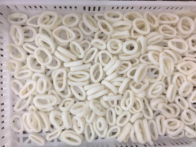 High Quality Frozen Squid Rings Origin China