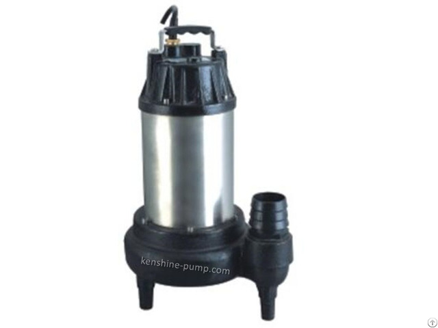 Wq Submersible Sewage Pump Driven 220v 50hz Motor