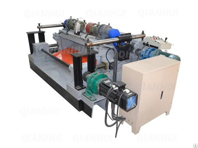 Hardwood Veneer Peeling Lathe Machine With Servo