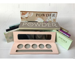 Cosmetic Eye Shadow Palette Paper Box