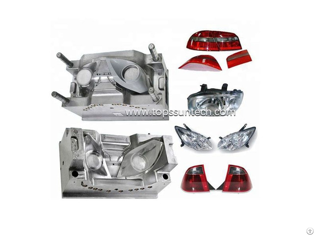 Auto Parts Plastic Moulding Tool Maker Car Helmet Lamp Injection Mould