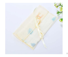 Organza Sheer Envelope Bag With Silk Ribbon Bowknot