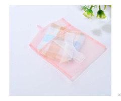 Organza Sheer Envelope Gift Bag With Silk Ribbon Bowknot