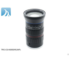3mp Auto Iris 5 50mm Cs Mount Varifocal Manual Lens