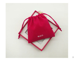 High Quality Small Velvet Drawstring Gift Bag
