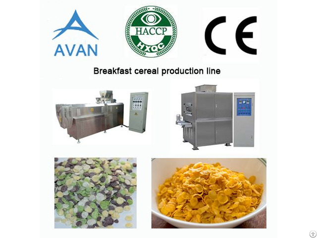 Automatic Corn Flake Extruding Line