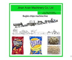Automatic Fried Corn Bugle Snacks Production Line