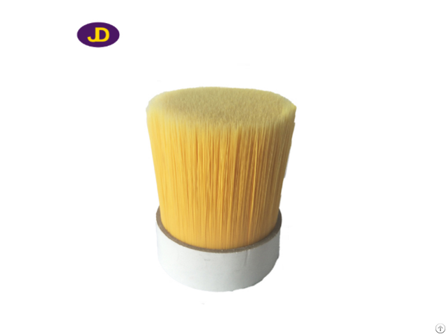 Yellow Solid Synthetic Brush Filaments