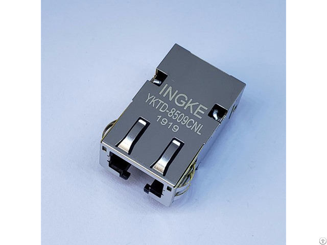 Yktd 8509cnl Jt4 1120hl 1 Port Through Hole 10g Base T Rj45 Ethernet Connectors