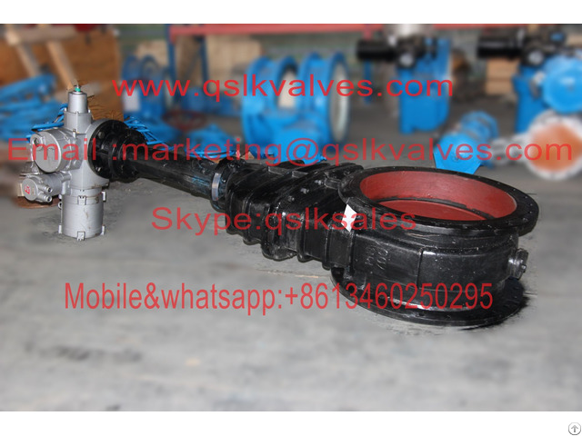 Electric Gate Valve For Coal Gas