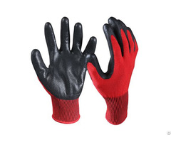 Nitrile Coated Cut Resistant Safety Work Gloves Crg 03 R