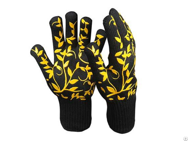 Short Cuff Heat Resistant Safety Gloves Hrg 04