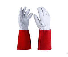 Cowhide Safety Work Gloves Clg 04