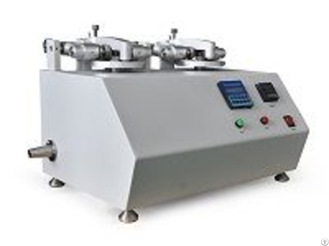 Double Head Abrasion Tester For Measuring Its Quality Loss