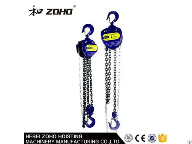 European Machinery Standard Manual Chain Hoist