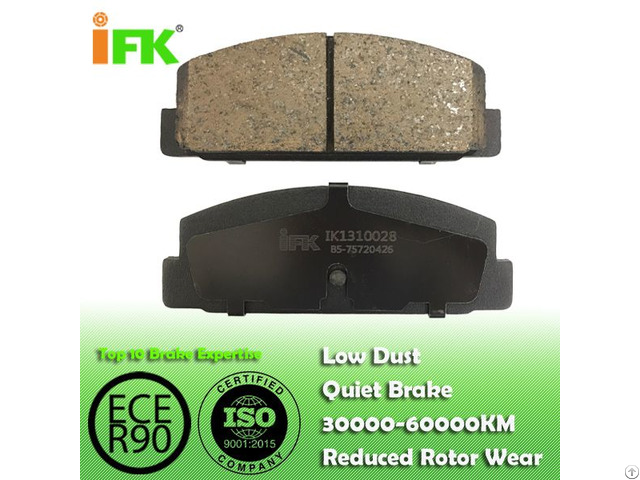 Ik1310028 Gjyb2643z Gdb1027 Gdb3311 Gdb3088 D283 D332 D482 Mazda Disc Brake Pads Manufacturer