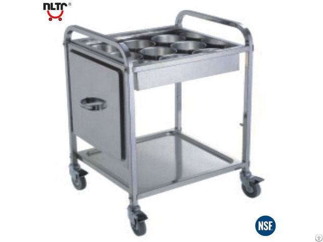 Stainless Steel Knock Down Seasoning Cart